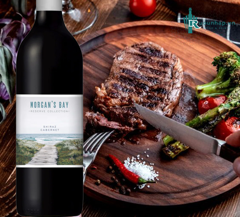 Rượu Vang Morgan's Bay Reserve Collection Shiraz Cabernet 6 Rượu Vang Morgan's Bay Reserve Collection Shiraz Cabernet