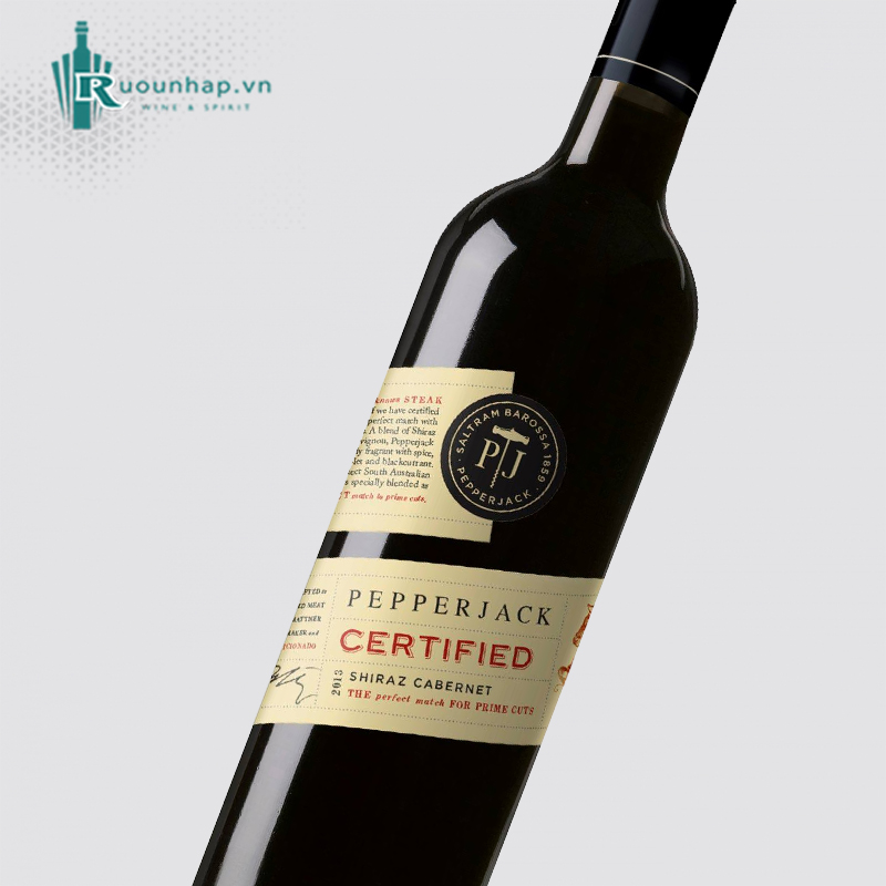Rượu Vang PepperJack Certified Shiraz Cabernet