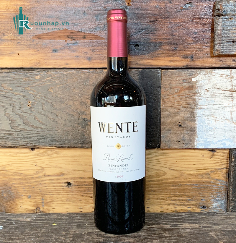 Rượu Vang Wente Vineyards Beyer Ranch Zinfandel