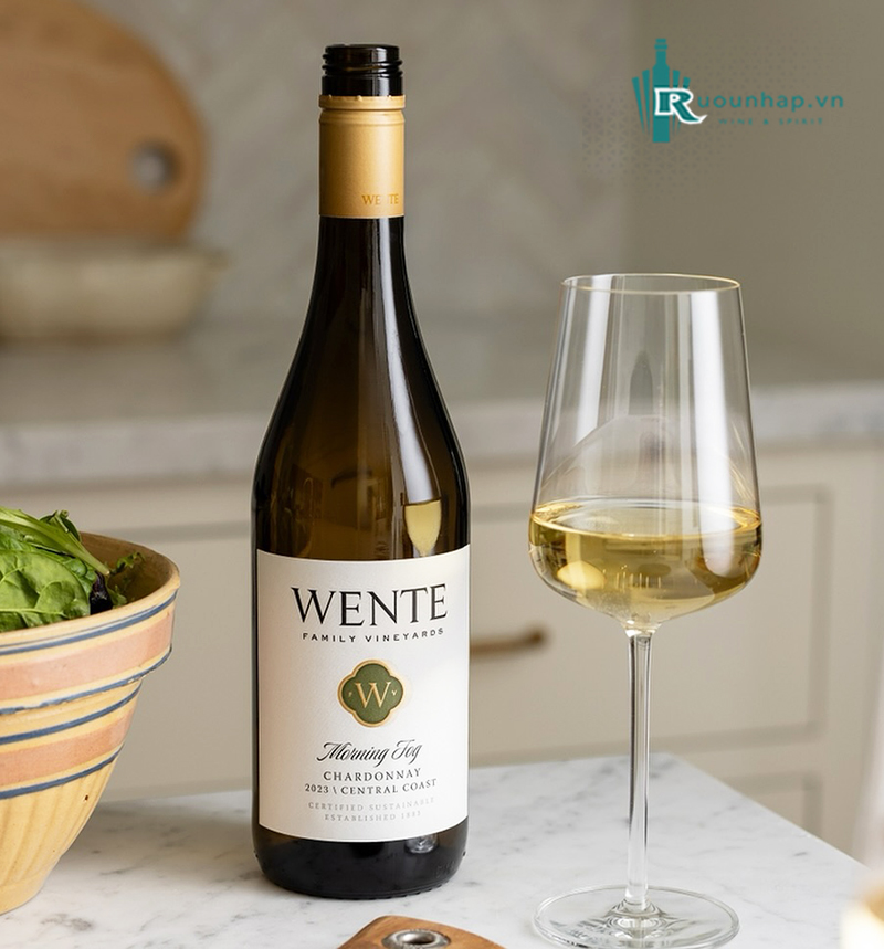 Rượu Vang Wente Vineyards Morning Fog Chardonnay