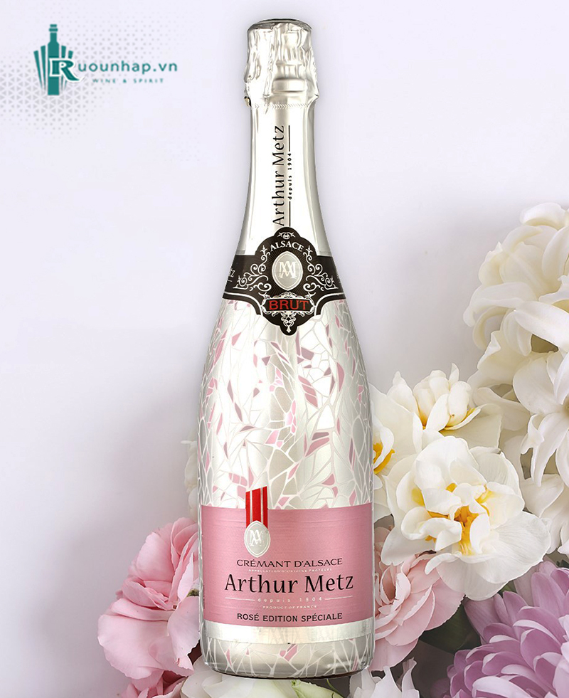 Rượu Vang Arthur Metz Cremant D'Alsace Edition Speciale Rose