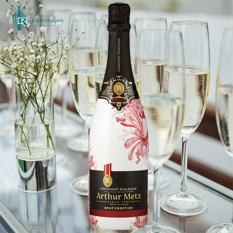 Rượu Vang Arthur Metz Cremant D'Alsace Limited Edition
