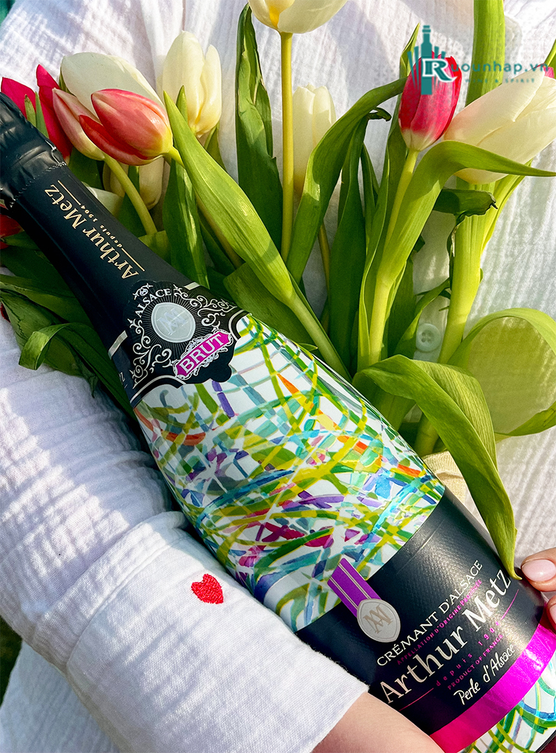 Rượu Vang Arthur Metz Cremant D'Alsace Perle Alsace