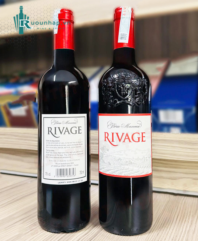 Rượu Vang Borie Manoux Rivage