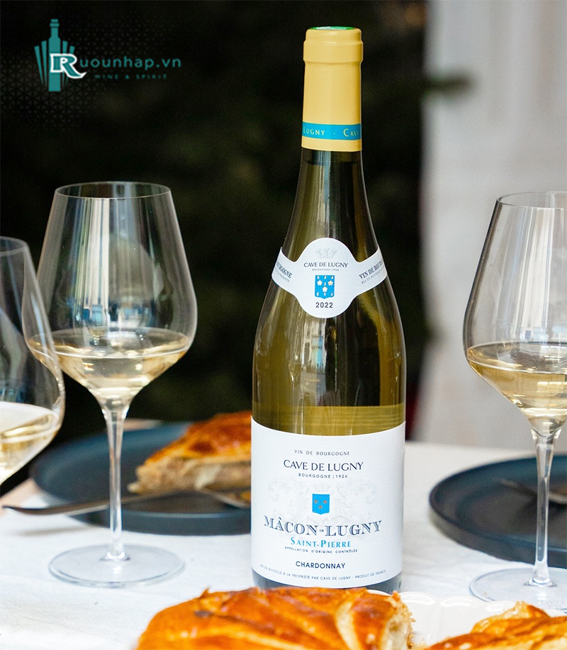 Rượu Vang Cave de Lugny Mâcon-Lugny Saint Pierre Single Estate