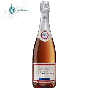 Rượu Vang Champagne Charles de Cazanove Brut Rose