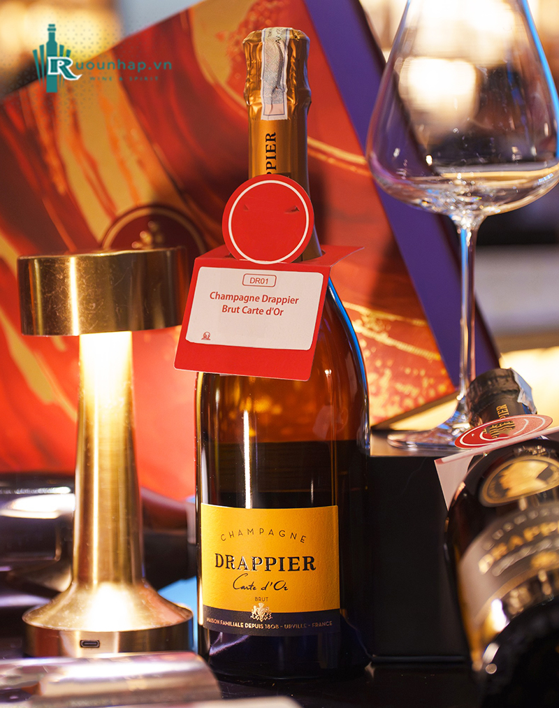 Rượu Champagne Drappier Brut Carte d'Or 4 Rượu Champagne Drappier Brut Carte d'Or