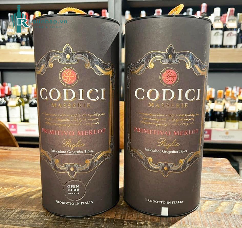 Rượu Vang Bịch Codici 3L 4 Rượu Vang Bịch Codici 3L