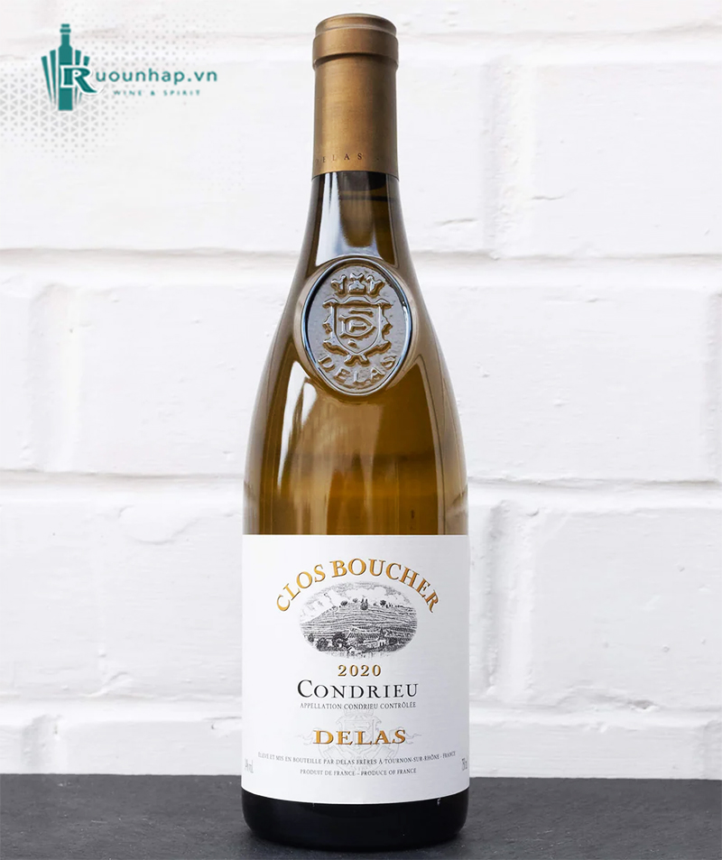 Rượu Vang Delas Condrieu Clos Boucher Blanc 5 Rượu Vang Delas Condrieu Clos Boucher Blanc