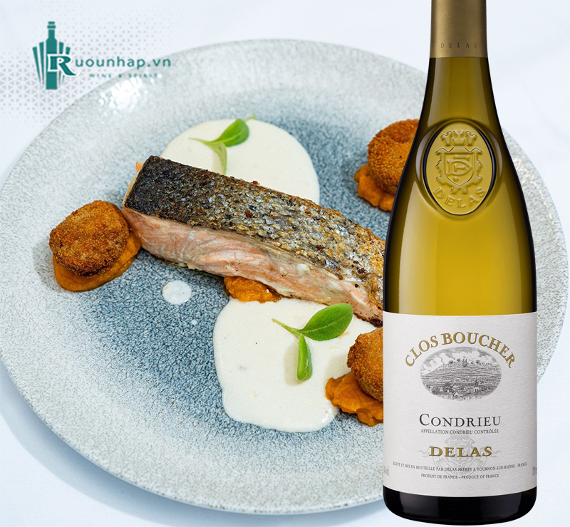 Rượu Vang Delas Condrieu Clos Boucher Blanc 6 Rượu Vang Delas Condrieu Clos Boucher Blanc