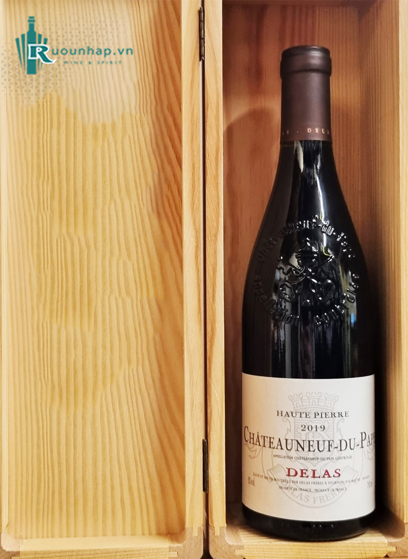 Rượu Vang Delas Haute Pierre