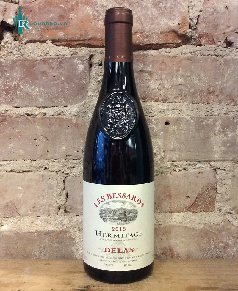 Rượu Vang Delas Les Bessards Hermitage