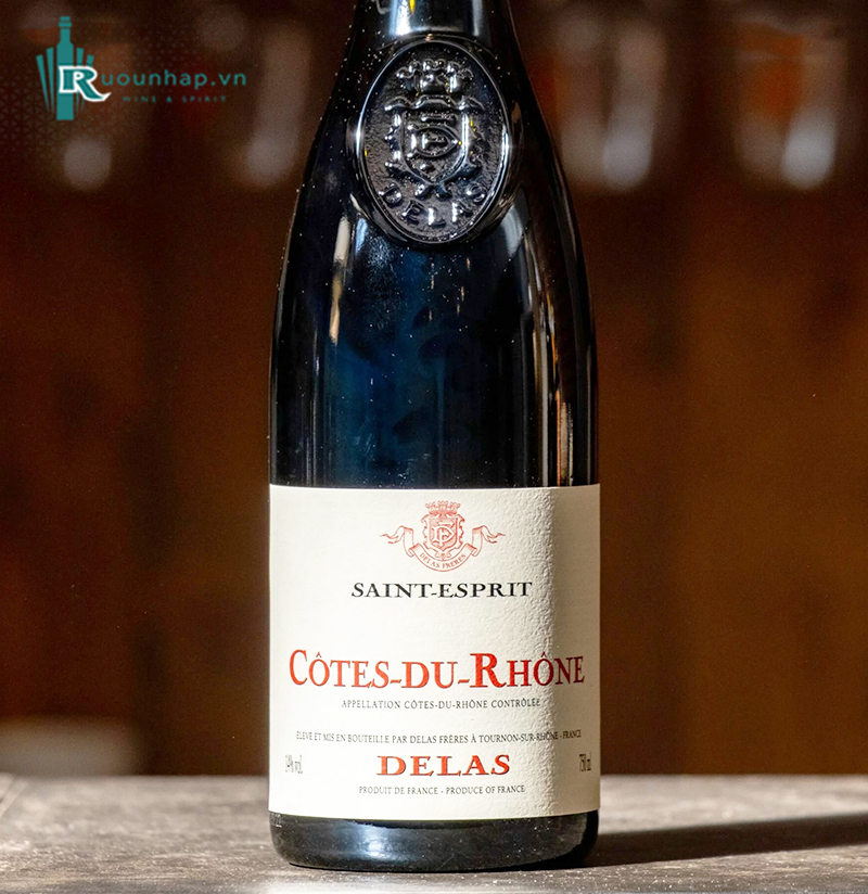 Rượu Vang Delas Saint Esprit