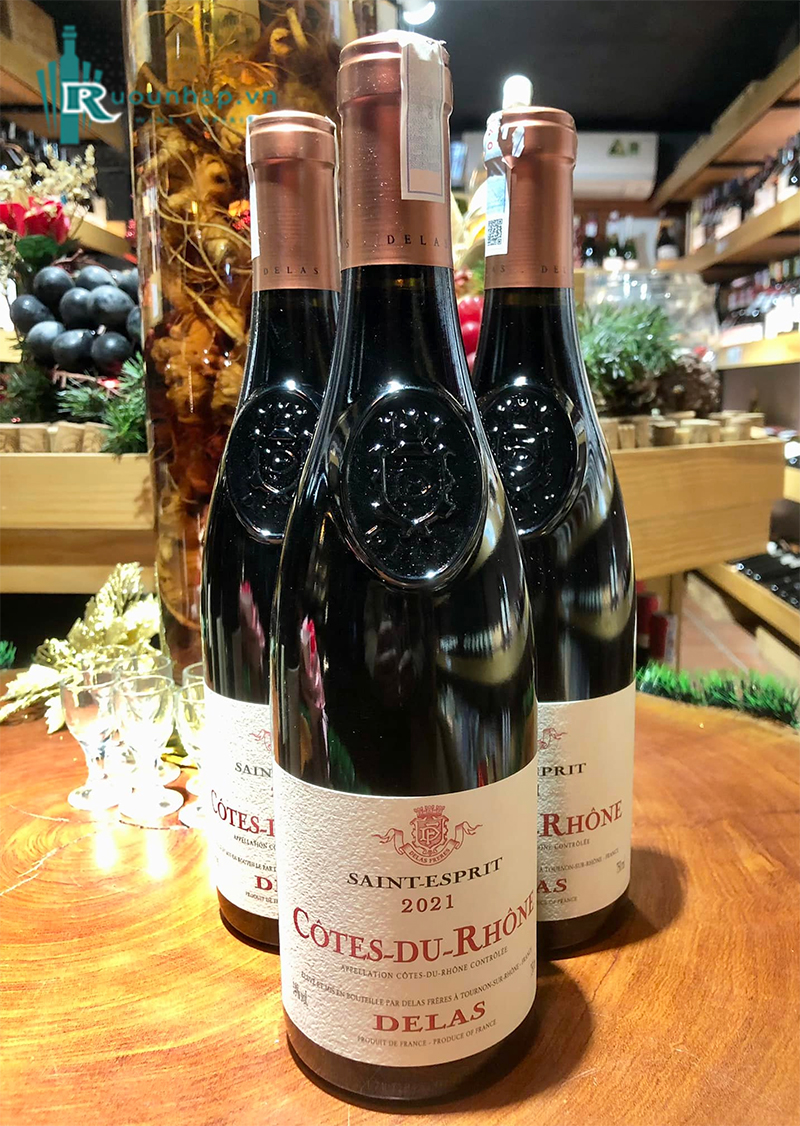 Rượu Vang Delas Saint Esprit