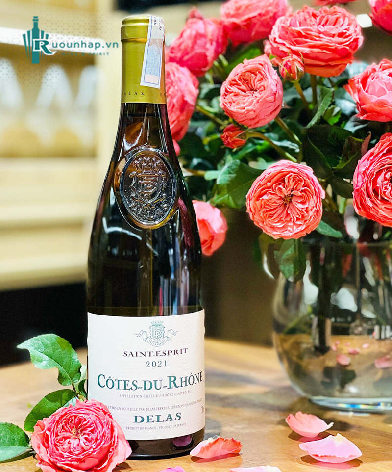 Rượu Vang Delas Saint Esprit Blanc 4 Rượu Vang Delas Saint Esprit Blanc