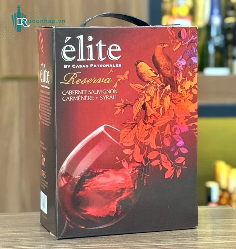Rượu Vang Elite Casas Patronales Reserva Cabernet Sauvignon 3L 4 Rượu Vang Elite Casas Patronales Reserva Cabernet Sauvignon 3L