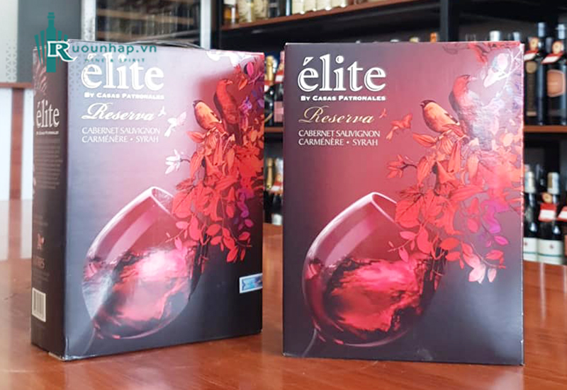 Rượu Vang Elite Casas Patronales Reserva Cabernet Sauvignon 3L 5 Rượu Vang Elite Casas Patronales Reserva Cabernet Sauvignon 3L
