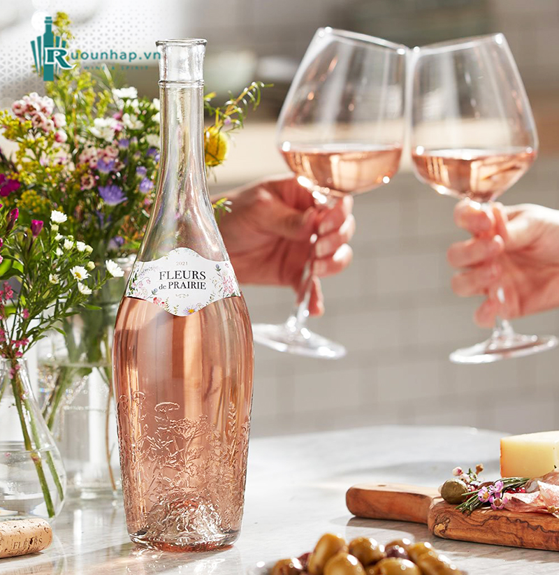 Rượu Vang Fleurs De Prairie Brut Rose