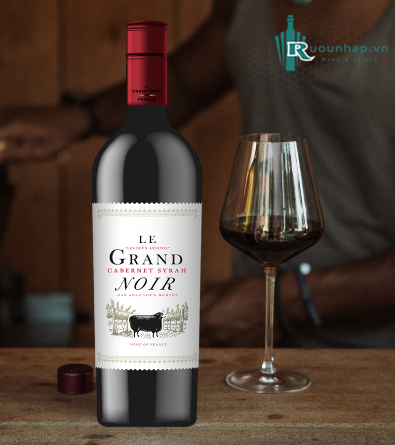 Rượu Vang Le Grand Noir Cabernet Syrah