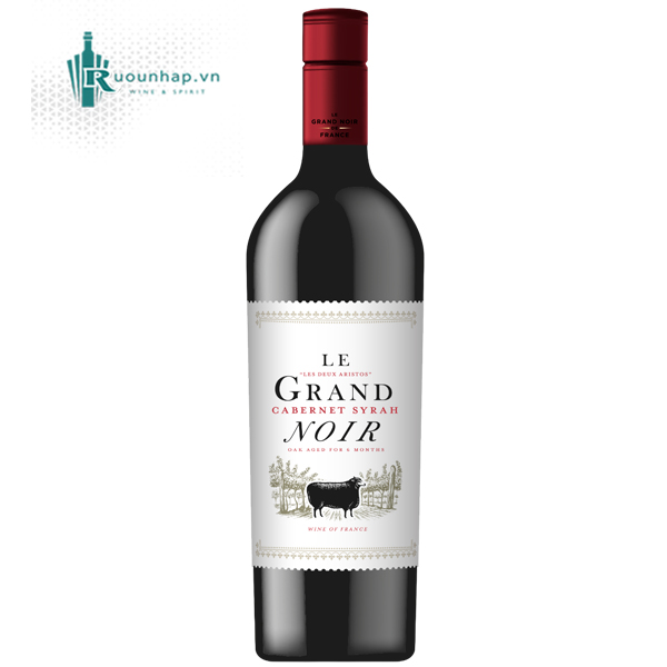 Le Grand Noir Cabernet Syrah Rượu Vang Le Grand Noir Cabernet Syrah