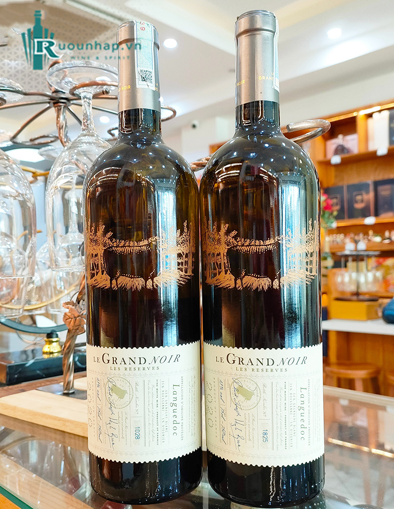 Rượu Vang Le Grand Noir Les Reserve Blanc 4 Rượu Vang Le Grand Noir Les Reserve Blanc