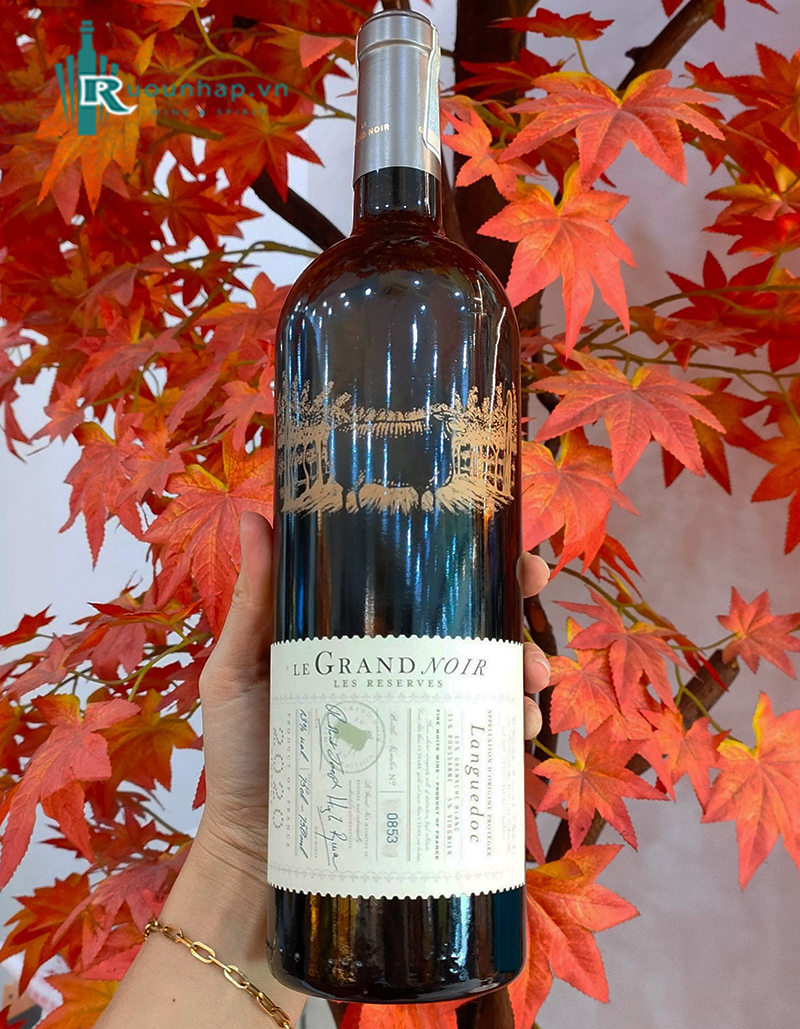 Rượu Vang Le Grand Noir Les Reserve Blanc 5 Rượu Vang Le Grand Noir Les Reserve Blanc