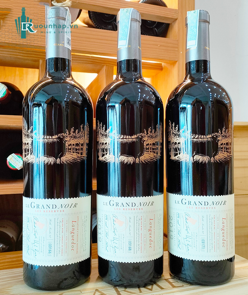 Rượu Vang Le Grand Noir Les Reserves