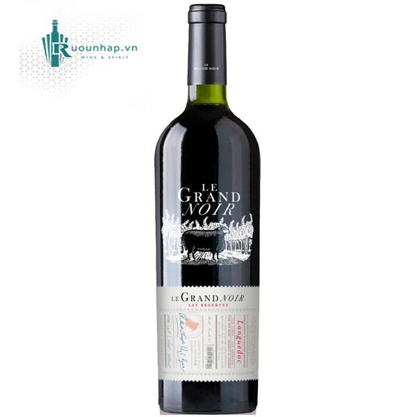Le Grand Noir Les Reserves Rượu Vang Le Grand Noir Les Reserves