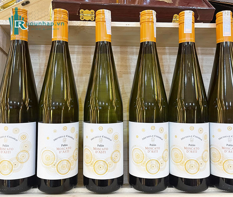 Rượu Vang Michele Chiarlo Palas Moscato d'Asti