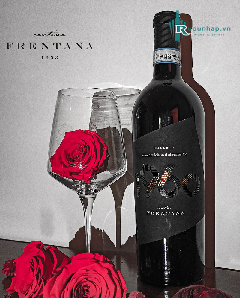 Rượu Vang Montepulciano d'Abruzzo 1960 Riserva Doc