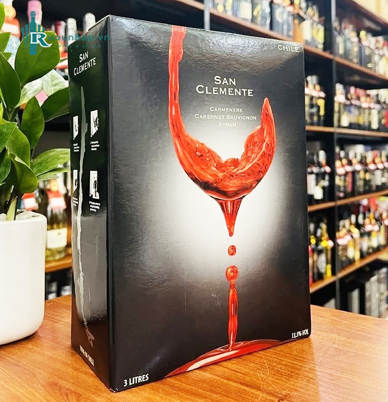 Rượu Vang Bịch San Clemente 3L 5 Rượu Vang Bịch San Clemente 3L