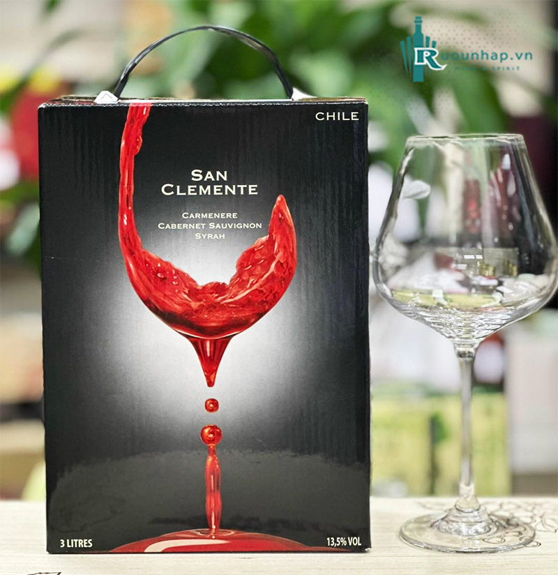 Rượu Vang Bịch San Clemente 3L 4 Rượu Vang Bịch San Clemente 3L