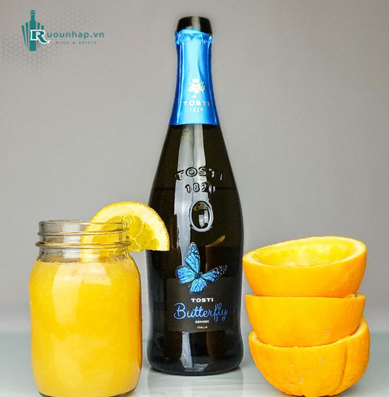 Rượu Vang Tosti 1820 Butterfly Demi Sec