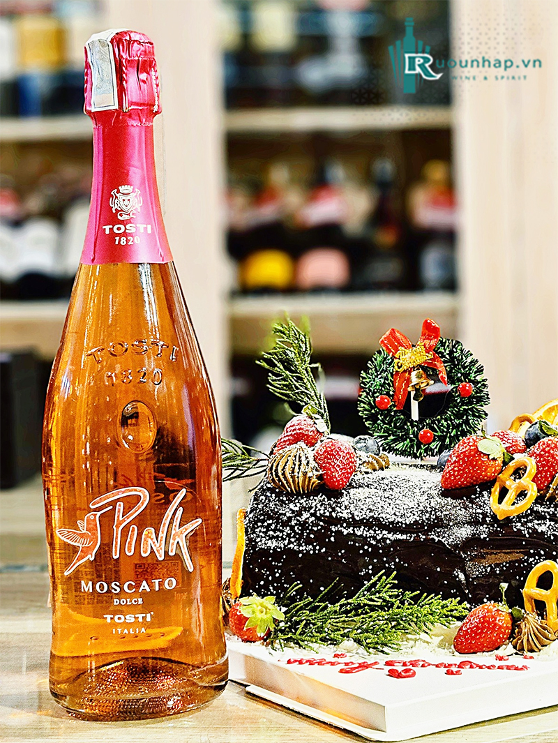 Rượu Vang Tosti 1820 Pink Moscato