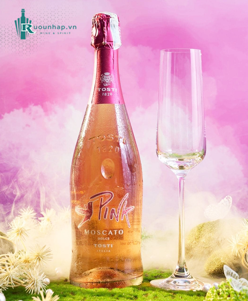 Rượu Vang Tosti 1820 Pink Moscato