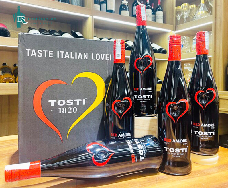 Rượu Vang Tosti 1820 Red Amore Cuvee Dolce