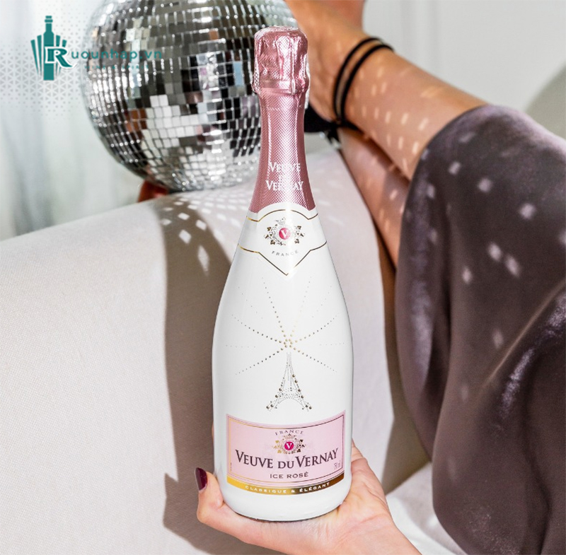 Rượu Vang Veuve Du Vernay Ice Rose