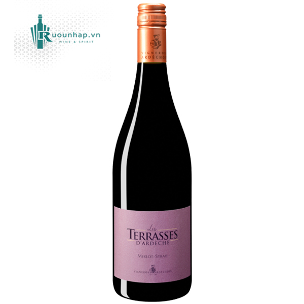 Vignerons Ardéchois Les Terrasses Rouge Rượu Vang Vignerons Ardéchois Les Terrasses Rouge