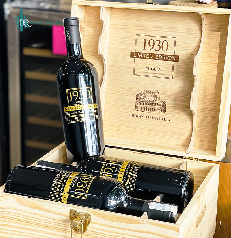 Rượu Vang 1930 Negroamaro Appassimento 6 Rượu Vang 1930 Negroamaro Appassimento