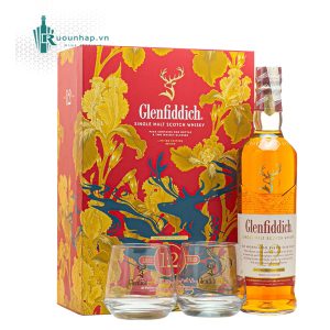 Rượu Glenfiddich 12 Năm Sherry Cask Hộp Quà Tết 2026