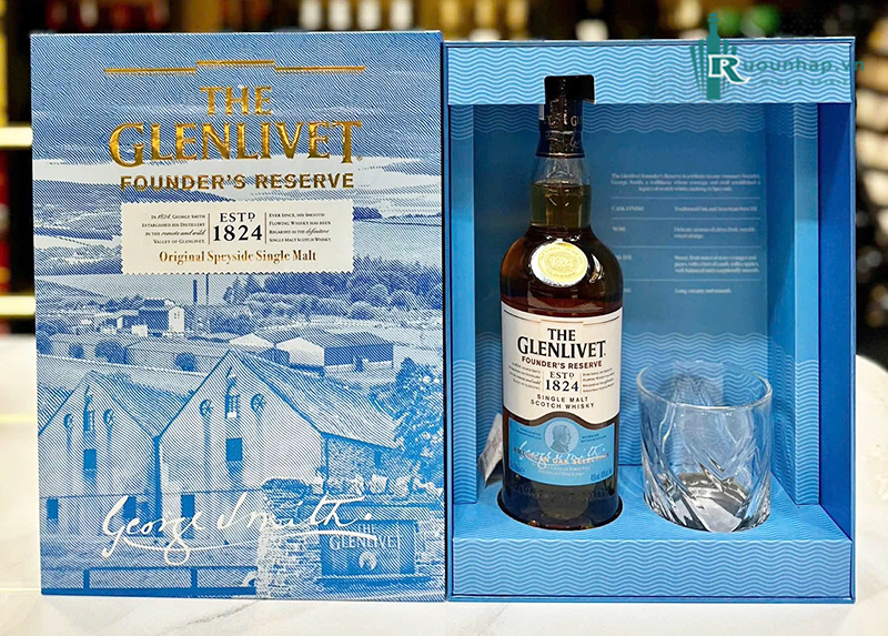 Rượu Glenlivet Founder's Reserve Hộp Quà 2026 6 Rượu Glenlivet Founder's Reserve Hộp Quà 2026