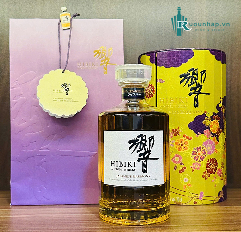 Rượu Hibiki Harmony Hộp quà Tết 2026 5 Rượu Hibiki Harmony Hộp quà Tết 2026