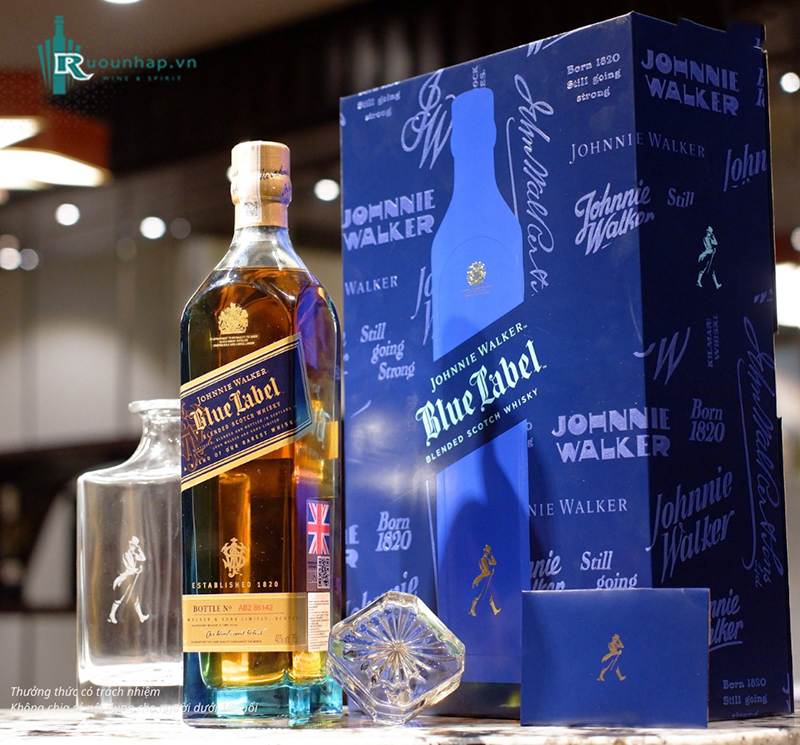 Rượu Johnnie Walker Blue Label Hộp Quà 2026 6 Rượu Johnnie Walker Blue Label Hộp Quà 2026