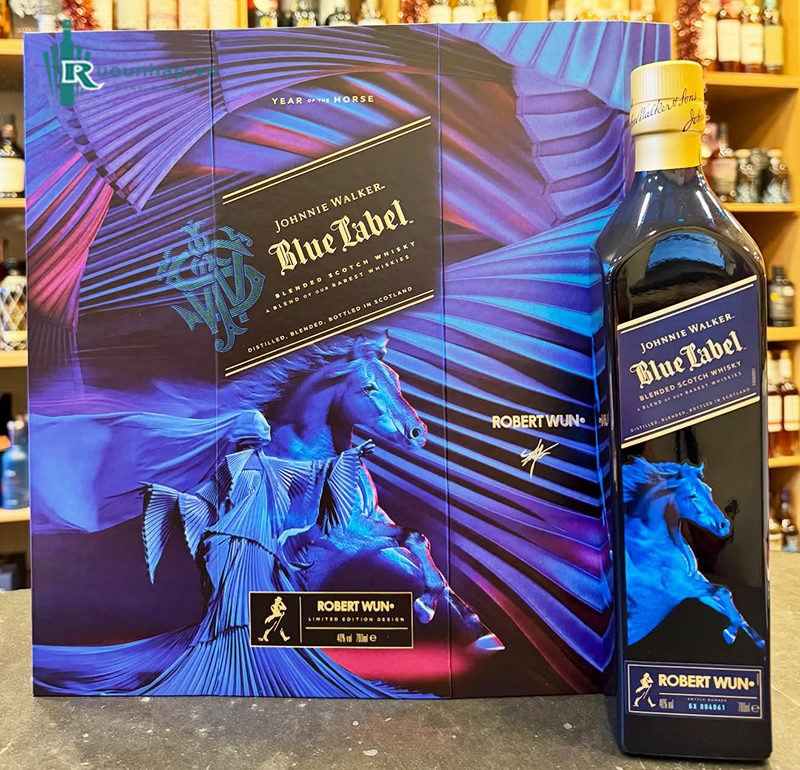 Rượu Johnnie Walker Blue Label Year Of The Horse 2026 6 Rượu Johnnie Walker Blue Label Year Of The Horse 2026