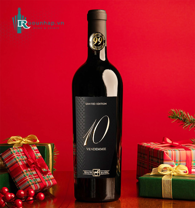 Rượu Vang Tenuta Ulisse Limited Edition 10 Vendemmie 5 Rượu Vang Tenuta Ulisse Limited Edition 10 Vendemmie