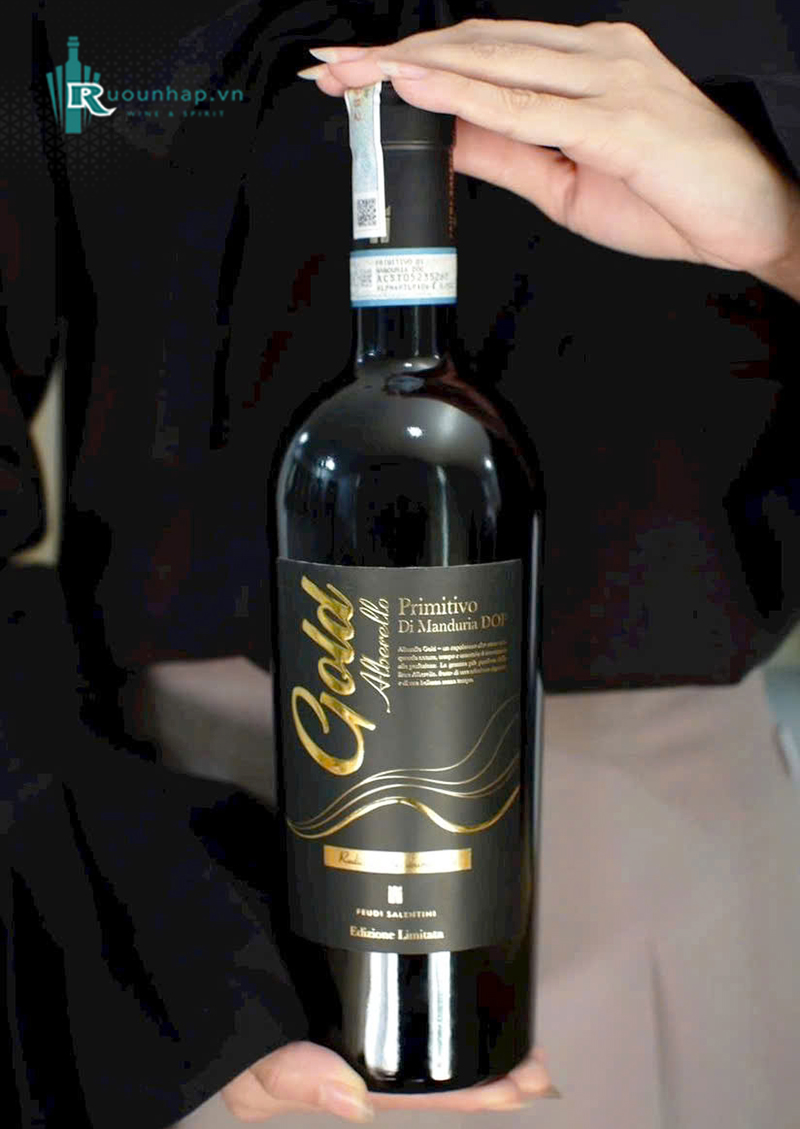 Rượu Vang Alberello Gold Primitivo di Manduria DOP 6 Rượu Vang Alberello Gold Primitivo di Manduria DOP
