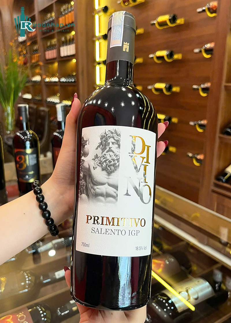 Rượu Vang Divino Primitivo Salento IGP 4 Rượu Vang Divino Primitivo Salento IGP