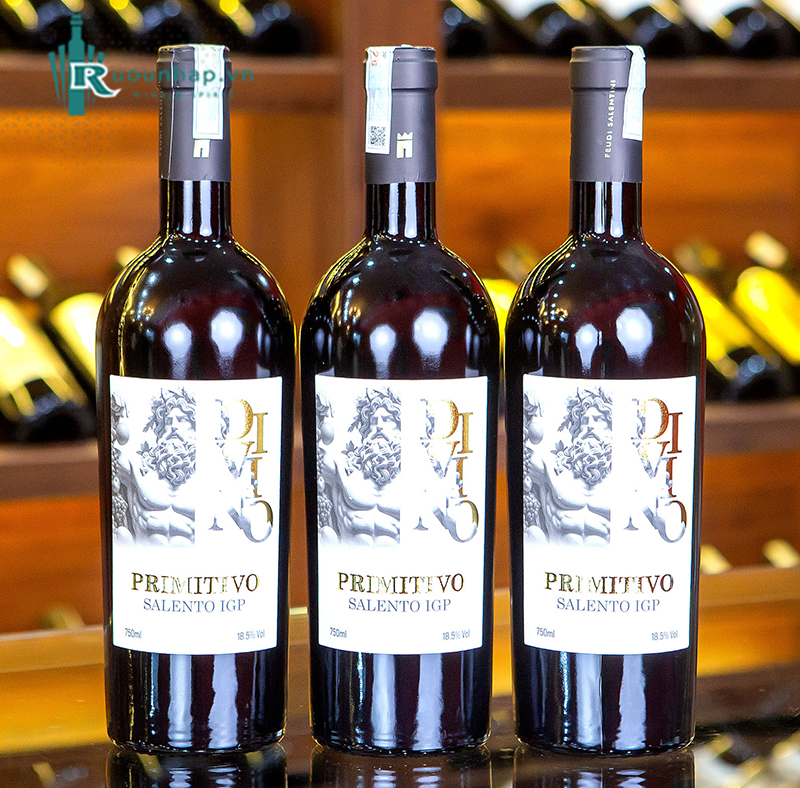 Rượu Vang Divino Primitivo Salento IGP 5 Rượu Vang Divino Primitivo Salento IGP