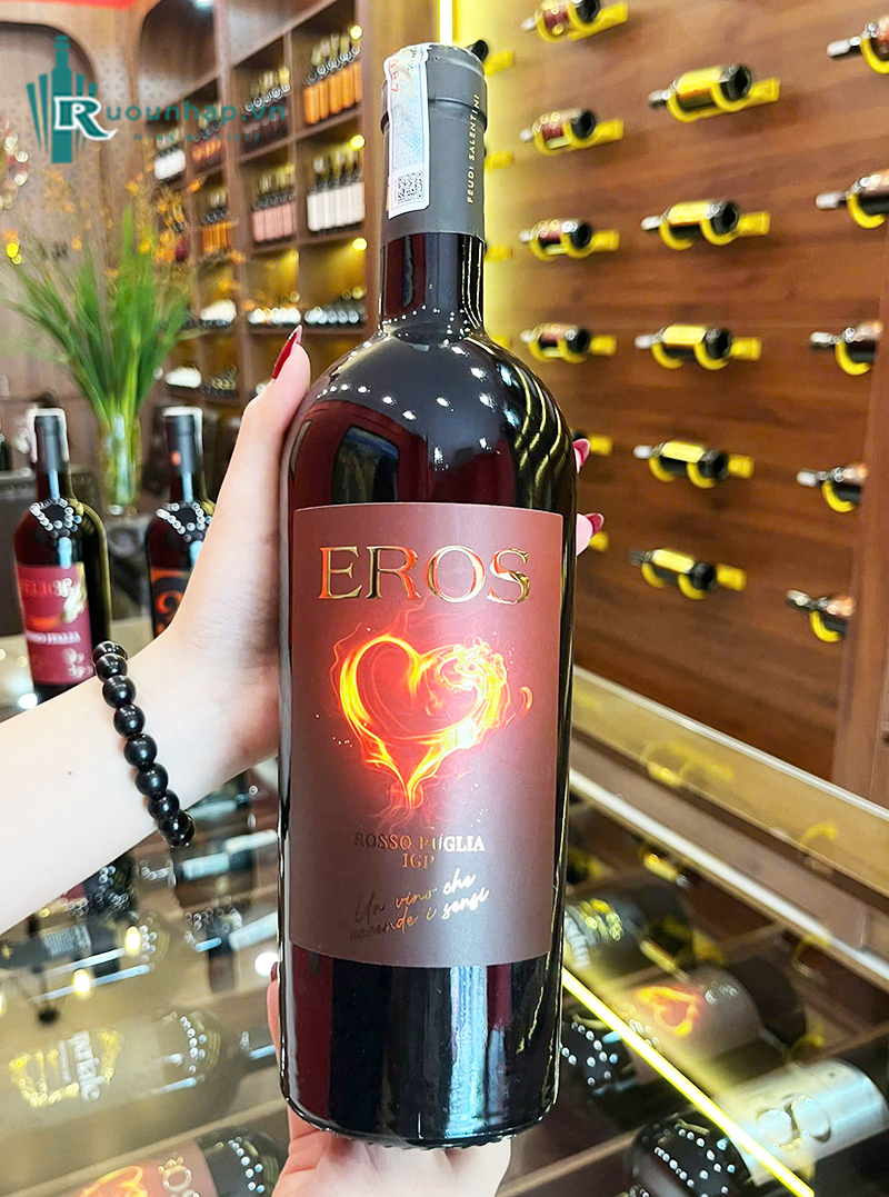 Rượu Vang Eros Rosso Puglia IGP 4 Rượu Vang Eros Rosso Puglia IGP