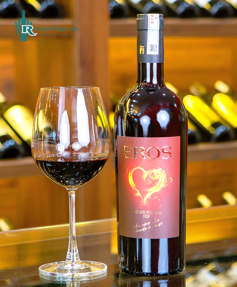 Rượu Vang Eros Rosso Puglia IGP 6 Rượu Vang Eros Rosso Puglia IGP
